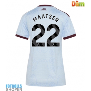Billiga Aston Villa Ian Maatsen #22 Tredjeställ Dam 2026-27 Kortärmad
